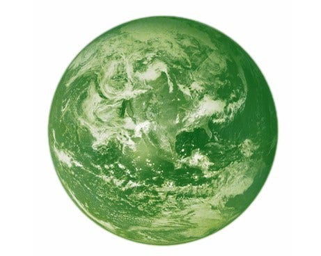 Green planet Earth